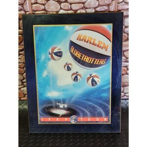 1989 Harlem globetrotter plaque-Rare